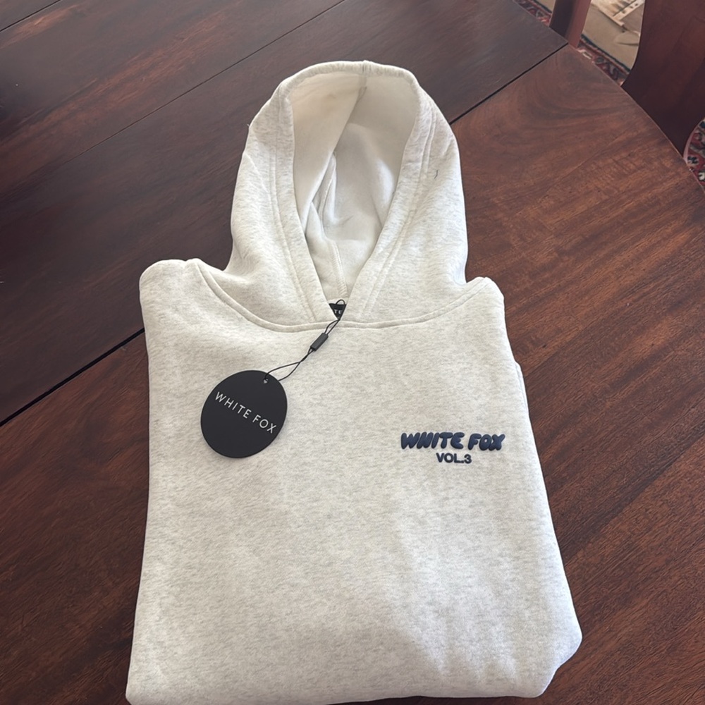 Brand new with tags white fox sweatshirt/Hoodie